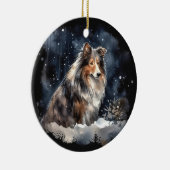 Weihnachten Keramik Ornament (Rechts)