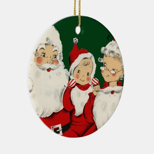 Weihnachten Keramik Ornament (Rechts)