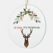 Weihnachten Keramik Ornament (Links)