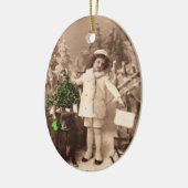 Weihnachten Keramik Ornament (Links)