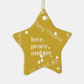 Weihnachten Keramik Ornament (Rechts)