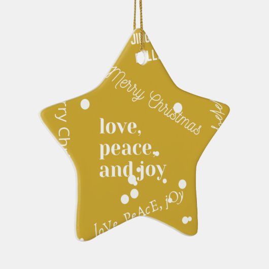 Weihnachten Keramik Ornament (Rechts)