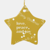 Weihnachten Keramik Ornament (Vorne)