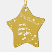 Weihnachten Keramik Ornament (Links)