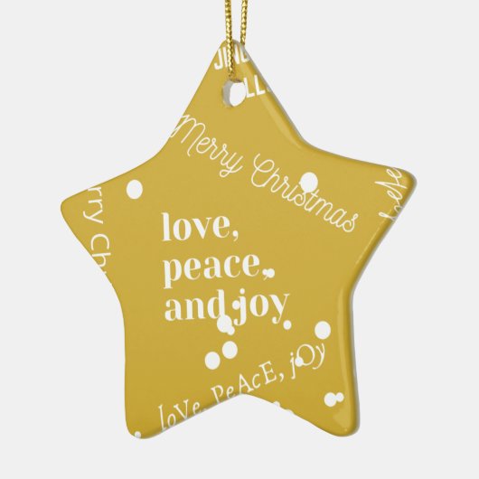 Weihnachten Keramik Ornament (Links)