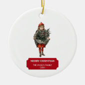 Weihnachten Keramik Ornament (Vorne)