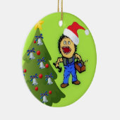 Weihnachten Keramik Ornament (Rechts)