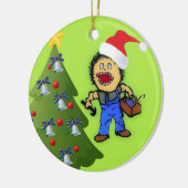 Weihnachten Keramik Ornament (Links)