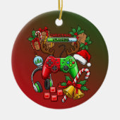 Weihnachten Keramik Ornament (Vorne)