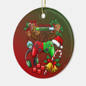 Weihnachten Keramik Ornament (Links)