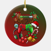 Weihnachten Keramik Ornament (Hinten)
