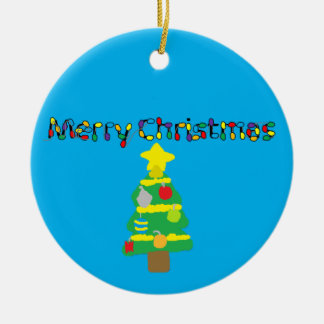 Weihnachten Keramik Ornament