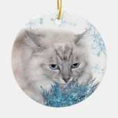 Weihnachten Keramik Ornament (Vorne)