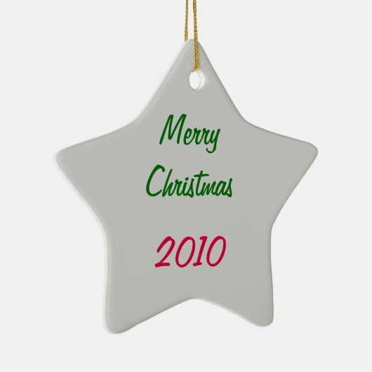 Weihnachten Keramik Ornament (Rechts)