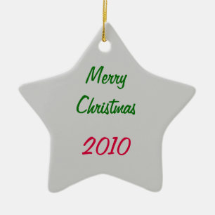 Weihnachten Keramik Ornament