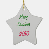 Weihnachten Keramik Ornament (Links)