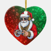 Weihnachten Keramik Ornament (Vorne)