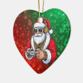 Weihnachten Keramik Ornament (Links)