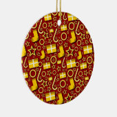 Weihnachten Keramik Ornament (Rechts)