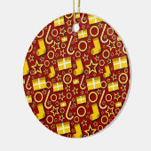 Weihnachten Keramik Ornament (Links)