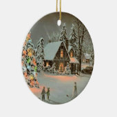 WEIHNACHTEN KERAMIK ORNAMENT (Rechts)