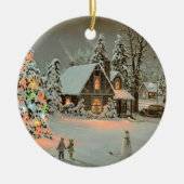 WEIHNACHTEN KERAMIK ORNAMENT (Vorne)