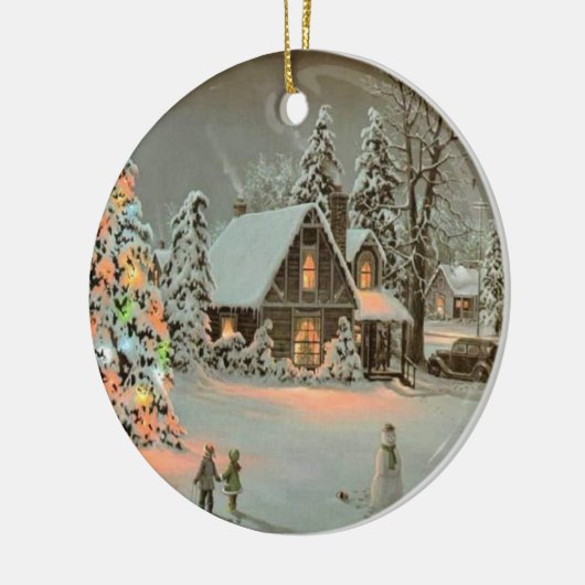 WEIHNACHTEN KERAMIK ORNAMENT (Links)