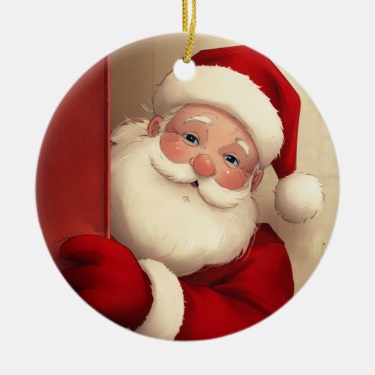 Weihnachten Keramik Ornament (Vorne)