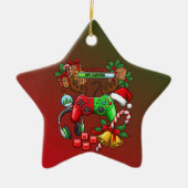 Weihnachten Keramik Ornament (Vorne)