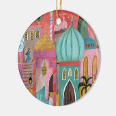 Weihnachten Keramik Ornament (Links)
