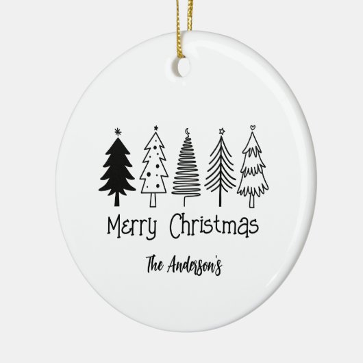 Weihnachten Keramik Ornament (Links)