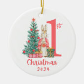 Weihnachten Keramik Ornament (Vorne)