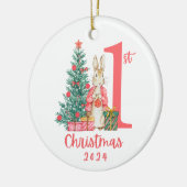 Weihnachten Keramik Ornament (Links)