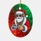 Weihnachten Keramik Ornament (Vorne)