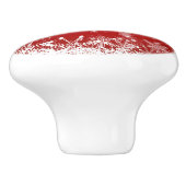 Weihnachten Keramikknauf (Seitenansicht)