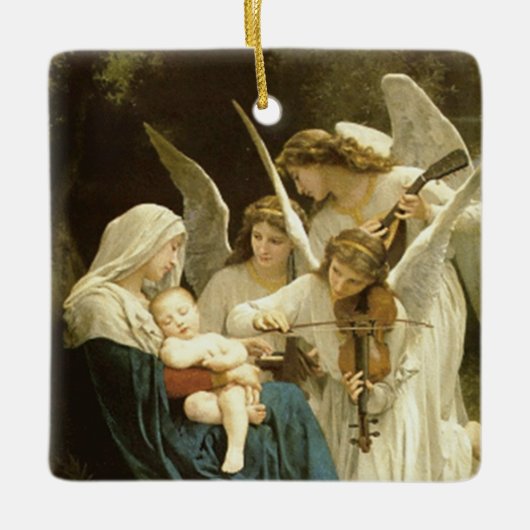 Weihnachten Keramikornament (Vorderseite)