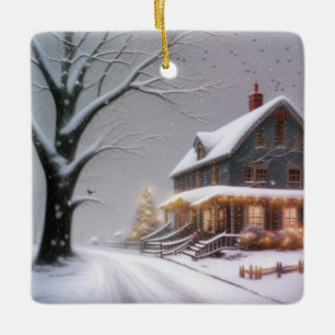 Weihnachten Keramikornament
