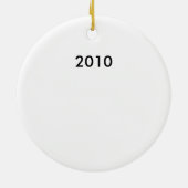 Weihnachten Keramikornament (Hinten)