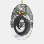 Weihnachten Keramikornament (Links)