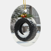 Weihnachten Keramikornament (Hinten)