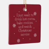 Weihnachten Keramikornament (Rechts)