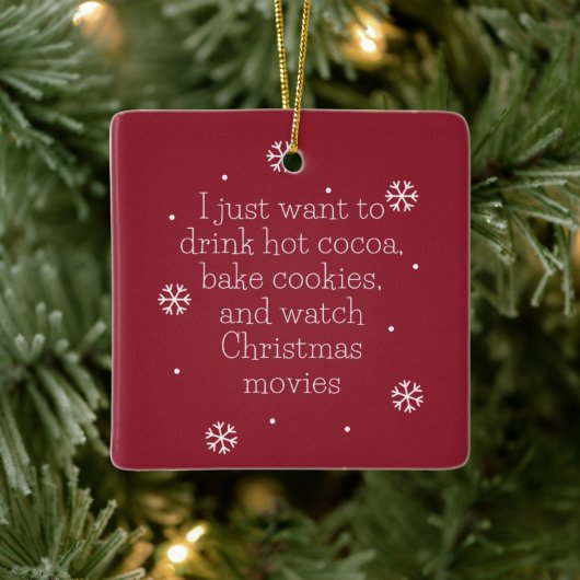 Weihnachten Keramikornament (Baum)