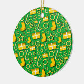 Weihnachten Keramikornament (Links)