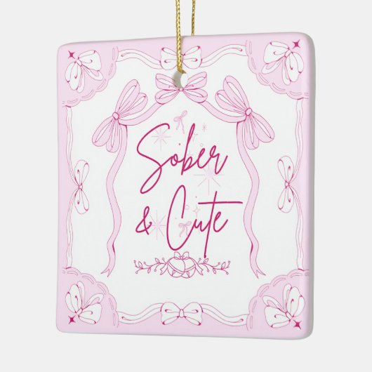 Weihnachten Keramikornament (Links)