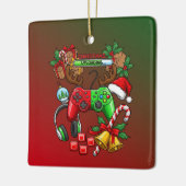 Weihnachten Keramikornament (Links)