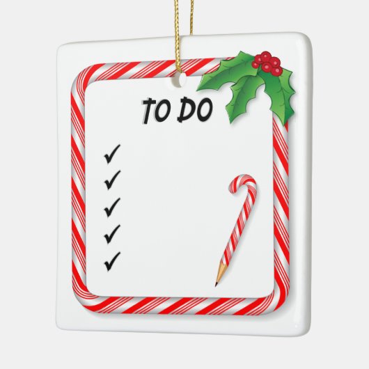 Weihnachten Keramikornament (Links)