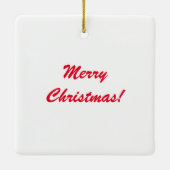 Weihnachten Keramikornament (Rückseite)