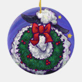 Weihnachten Keramikornament (Hinten)