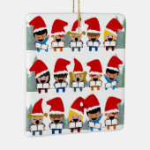 Weihnachten Keramikornament (Rechts)