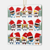 Weihnachten Keramikornament (Links)